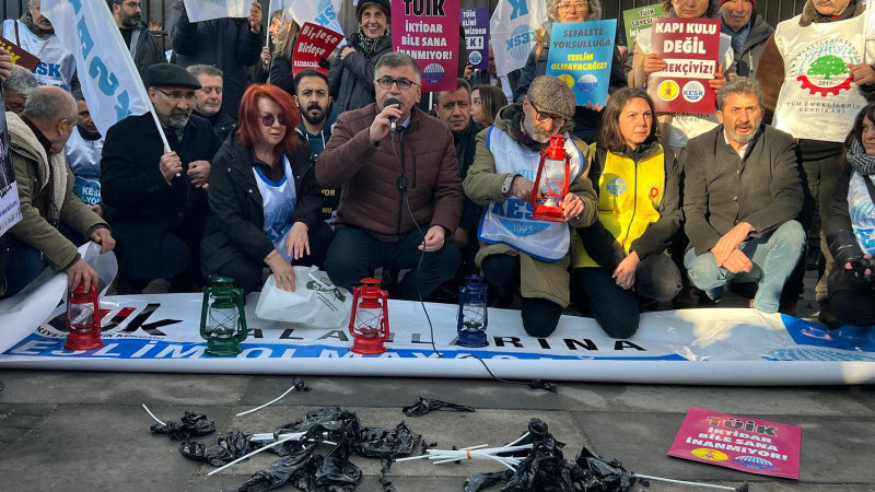 KESK, TÜİK'in enflasyon verilerine tepki gösterdi: memurlar iş bıracak!