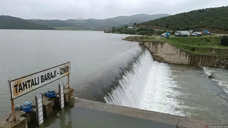 İzmir'de yağışlar sonrası barajlarda doluluk oranları yükseldi!