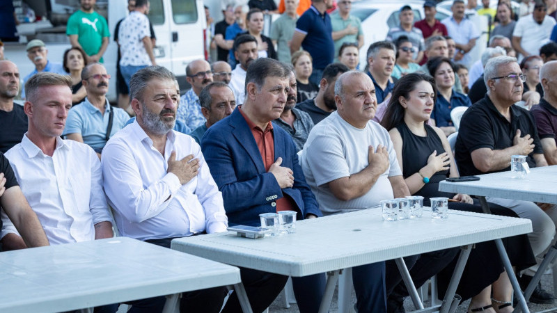 Başkan Tugay: Uzundere Cemevi'nin yeniden yapılması için her türlü desteği vermeye hazırız