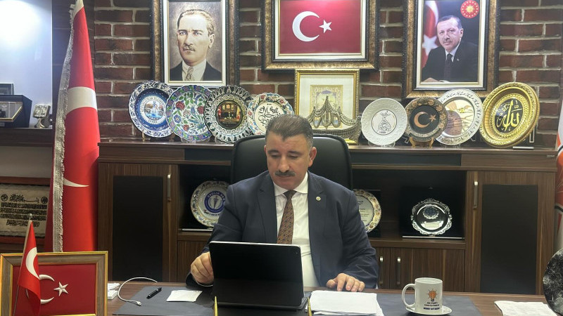 AK Parti Konak İlçe Başkanı Mehmet Sait Başdaş teşkilat toplantısını değerlendirdi
