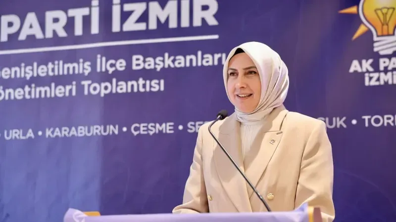 AK Parti Çeşme İlçe Başkanı Pınar Ayyıldız Özen: 