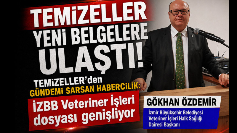 TEMİZELLER'in ulaştığı yeni belgelerle İZBB Veteriner İşleri dosyası genişliyor